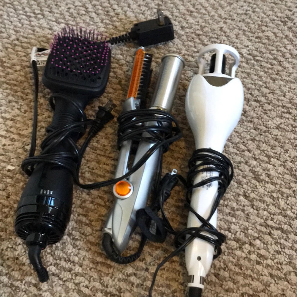 3 hair stylers